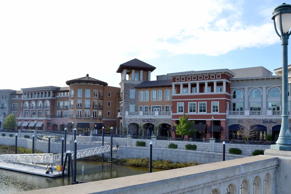 HVAC services in Napa - Picture of the city of Napa by the river